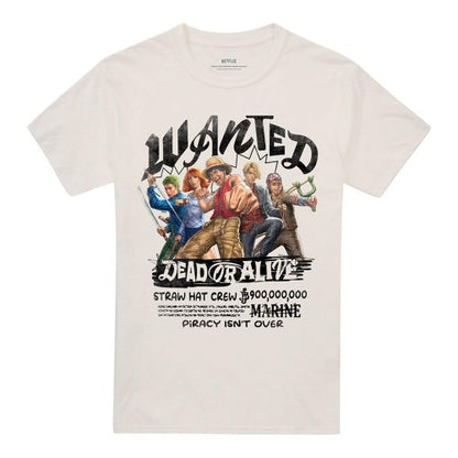 Front - One Piece Unisex Adult Straw Hat Crew Dead Or Alive T-Shirt