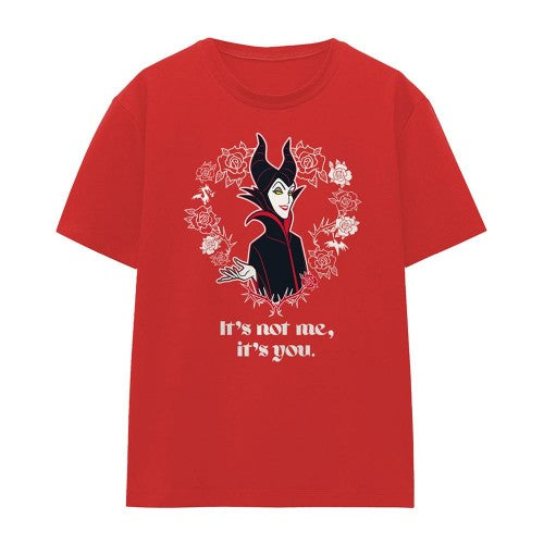 Front - Maleficent Womens/Ladies Roses T-Shirt
