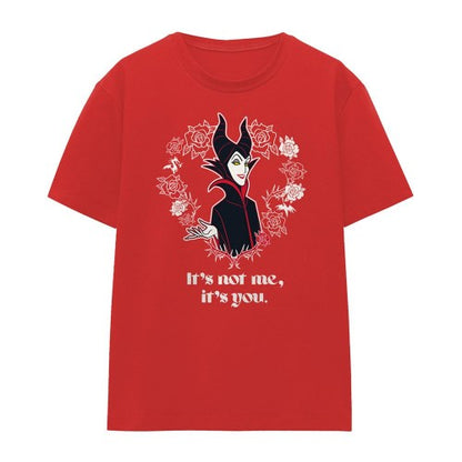 Front - Maleficent Womens/Ladies Roses T-Shirt