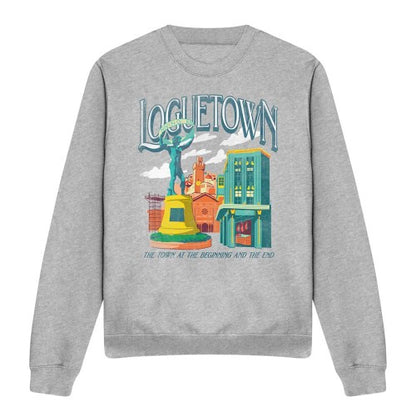 Front - One Piece Unisex Adult Loguetown The Beginning & The End Sweatshirt
