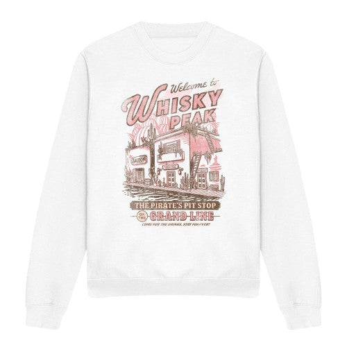 Front - One Piece Unisex Adult Welcome to Whisky Peak Sweatshirt