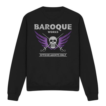 Front - One Piece Unisex Adult Baroque Works Agent Sweatshirt