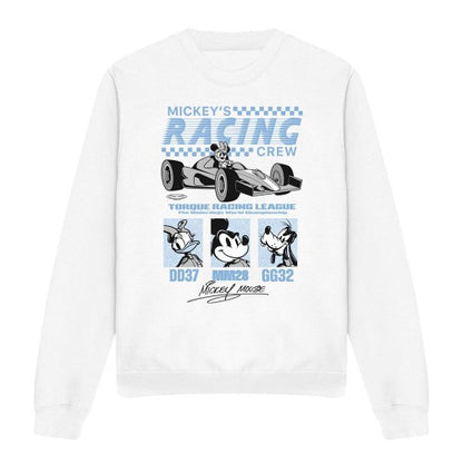 Front - Disney Unisex Adult Torque Racing League Sweatshirt