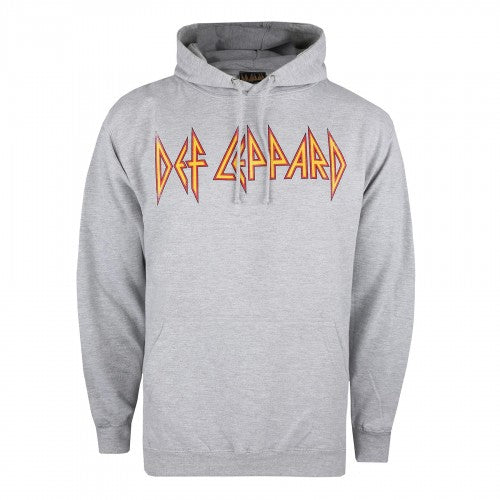 Front - Def Leppard Mens Logo Hoodie