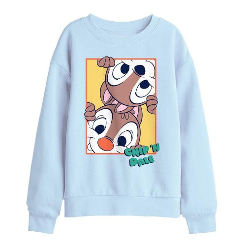 Front - Chip ´N´ Dale Childrens/Kids Peeking Box Sweatshirt