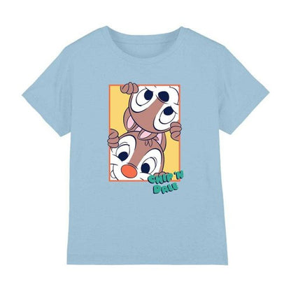 Front - Chip ´N´ Dale Childrens/Kids Peeking Box T-Shirt