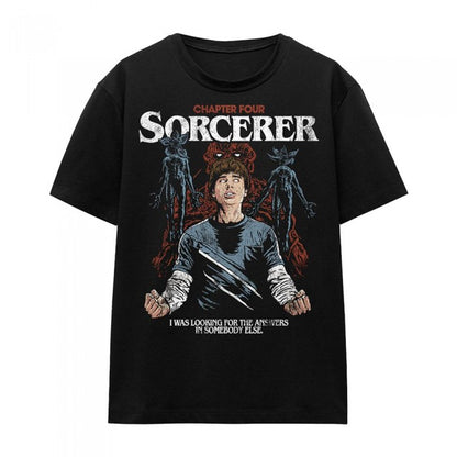 Front - Stranger Things Womens/Ladies The Sorcerer T-Shirt