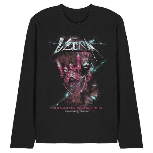 Front - Dungeons & Dragons Unisex Adult Vecna Lightning Long-Sleeved T-Shirt