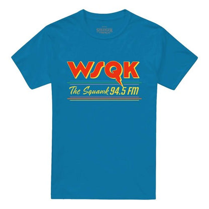 Front - Stranger Things Unisex Adult Wsqk Squawk Lucas T-Shirt