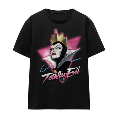 Front - Snow White And The Seven Dwarfs Womens/Ladies Totally Evil T-Shirt