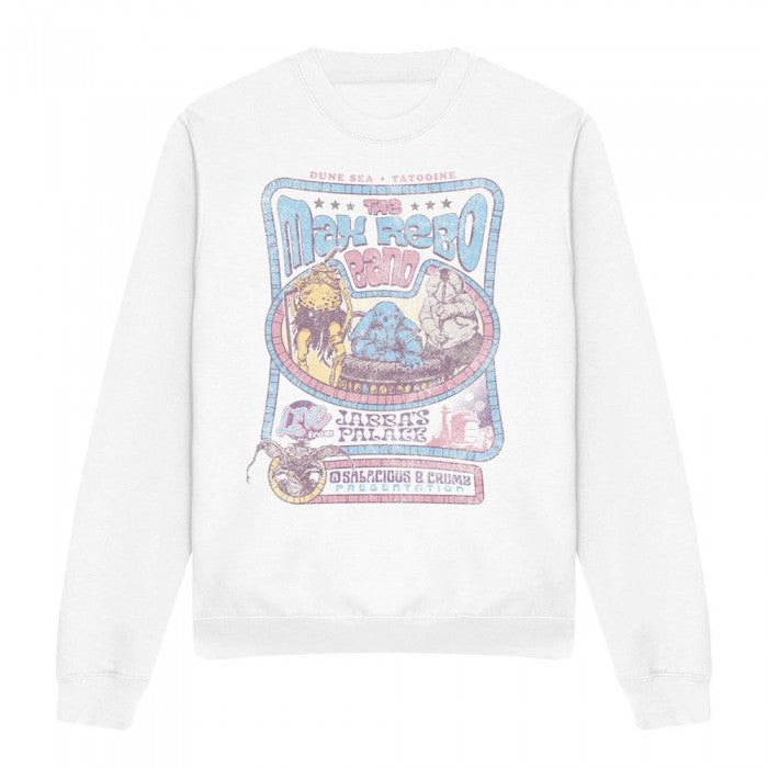Front - Star Wars: Return Of The Jedi Unisex Adult Max Rebo Band Sweatshirt