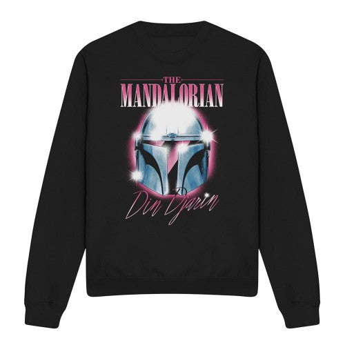 Front - Star Wars: The Mandalorian Unisex Adult Din Djarin 80 S Helmet Sweatshirt