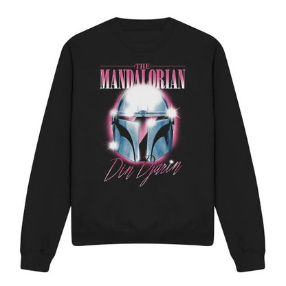Front - Star Wars: The Mandalorian Unisex Adult Din Djarin 80 S Helmet Sweatshirt