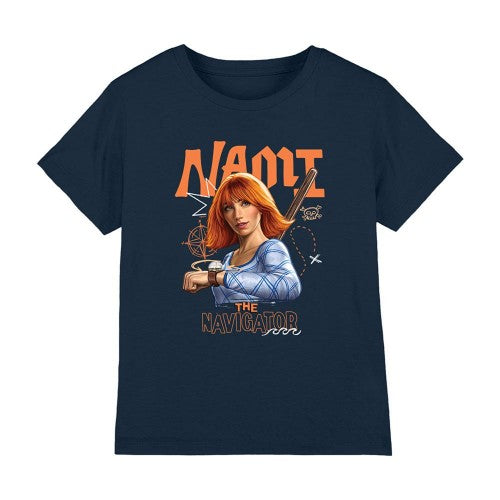Front - One Piece Childrens/Kids The Navigator Nami T-Shirt