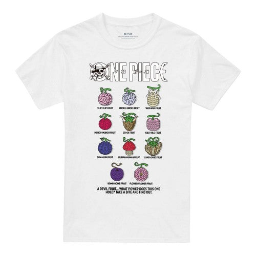 Front - One Piece Unisex Adult Devil Fruits T-Shirt