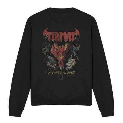 Front - Dungeons & Dragons Unisex Adult Five Heads Tiamat Dragon Sweatshirt