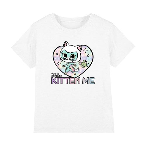 Front - SuperKitties Childrens/Kids Bitsy T-Shirt