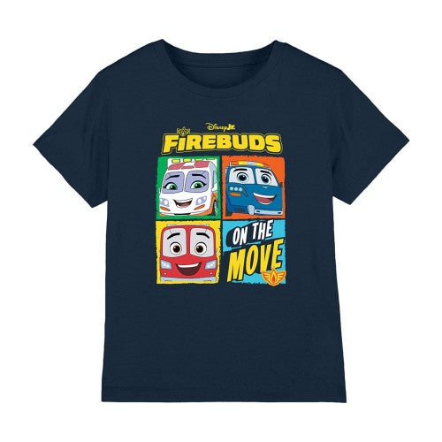 Front - Firebuds Childrens/Kids On The Move T-Shirt