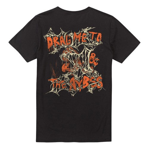 Front - Dungeons & Dragons Unisex Adult Drag Me To The Abyss Back Print T-Shirt
