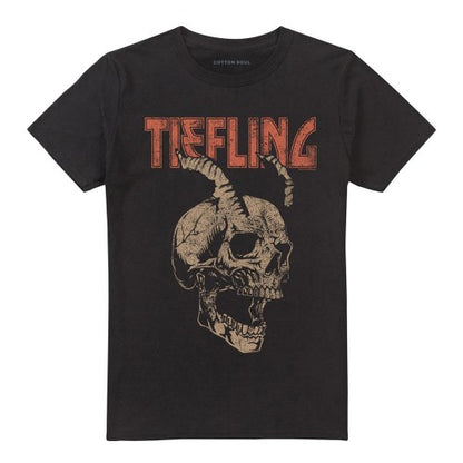 Front - Dungeons & Dragons Unisex Adult Tiefling T-Shirt