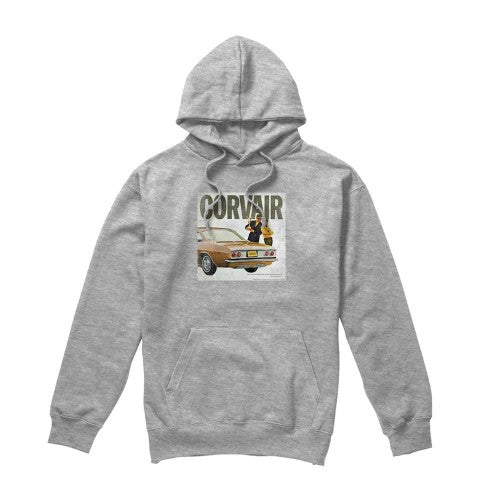 Front - Chevrolet Unisex Adult Corvair Ad Hoodie