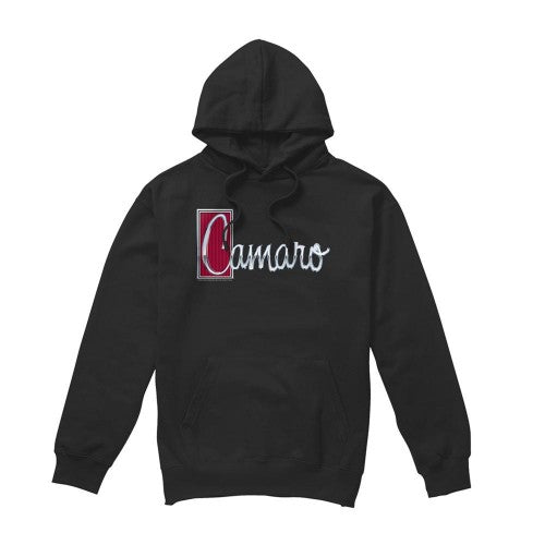 Front - Chevrolet Unisex Adult Chrome Script Hoodie