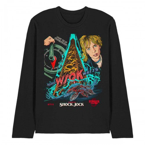Front - Stranger Things 5 Unisex Adult Butcher Billy Chapter 5 Long-Sleeved T-Shirt