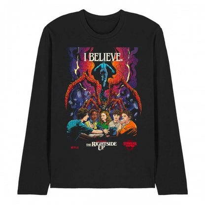 Front - Stranger Things 5 Unisex Adult Butcher Billy Chapter 8 Long-Sleeved T-Shirt