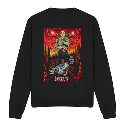 Front - Stranger Things 5 Unisex Adult Butcher Billy Chapter 6 Sweatshirt