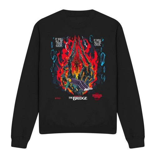 Front - Stranger Things 5 Unisex Adult Butcher Billy Chapter 7 Sweatshirt
