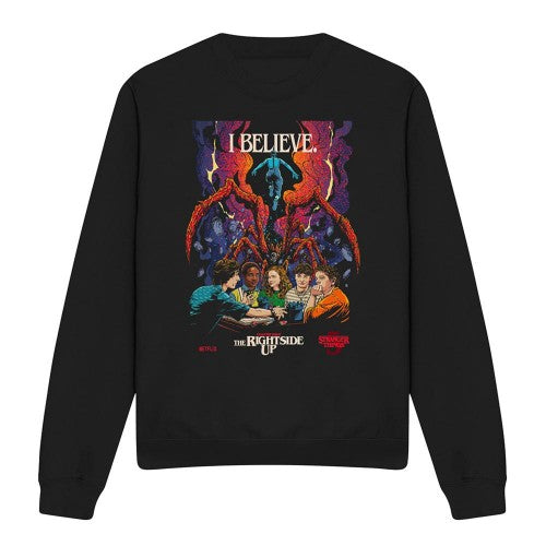 Front - Stranger Things 5 Unisex Adult Butcher Billy Chapter 8 Sweatshirt