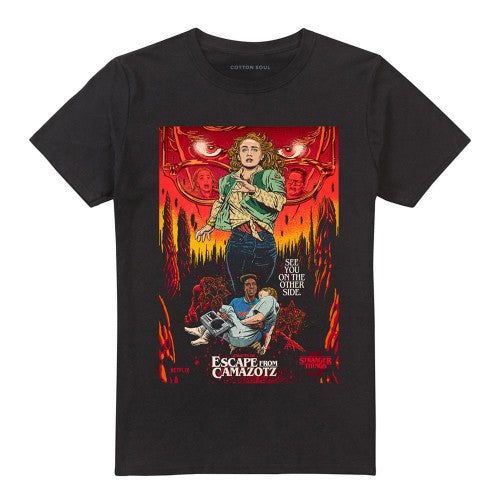 Front - Stranger Things 5 Unisex Adult Butcher Billy Chapter 6 T-Shirt