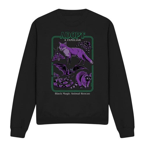 Front - Steven Rhodes Unisex Adult Adopt A Familiar Part 2 Sweatshirt