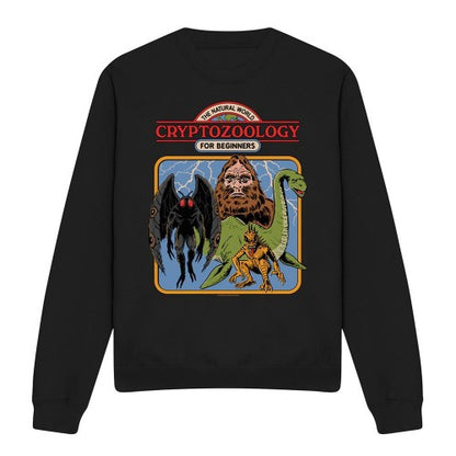 Front - Steven Rhodes Unisex Adult Cryptozoology For Beginners Sweatshirt