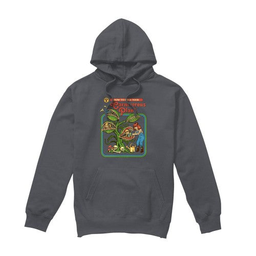 Front - Steven Rhodes Unisex Adult Carnivorous Plant Hoodie