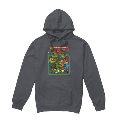 Front - Steven Rhodes Unisex Adult Carnivorous Plant Hoodie