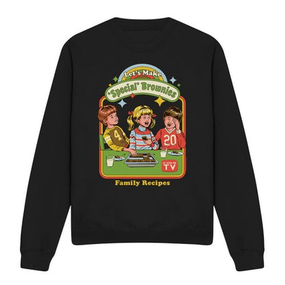 Front - Steven Rhodes Unisex Adult Let´s Make Brownies Sweatshirt