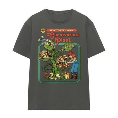 Front - Steven Rhodes Unisex Adult Carnivorous Plant T-Shirt