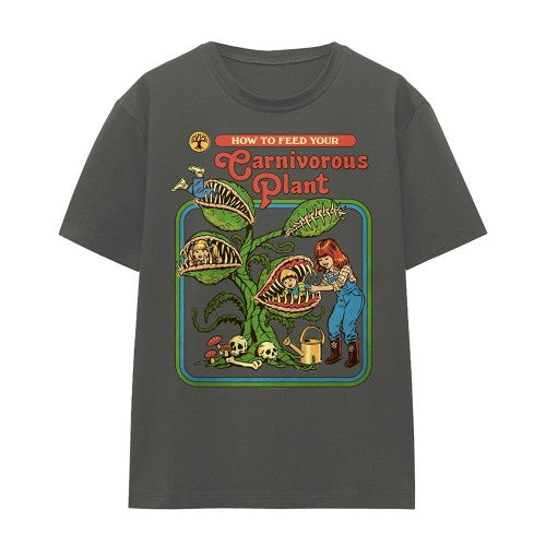 Front - Steven Rhodes Unisex Adult Carnivorous Plant T-Shirt