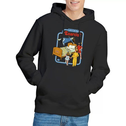 Front - Steven Rhodes Unisex Adult Lets Call The Exorcist Hoodie