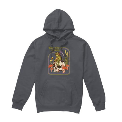 Front - Steven Rhodes Unisex Adult Everybody Croaks Hoodie