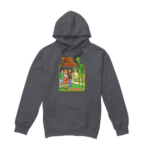 Front - Steven Rhodes Unisex Adult Don´t Talk To Strangers Hoodie