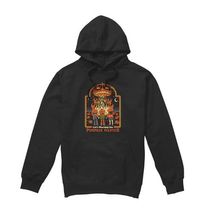Front - Steven Rhodes Unisex Adult Pumpkin Master Hoodie