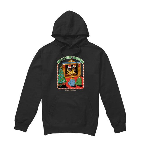 Front - Steven Rhodes Unisex Adult Smells Like Christmas Hoodie