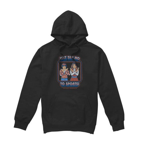 Front - Steven Rhodes Unisex Adult Say No To Sports Hoodie