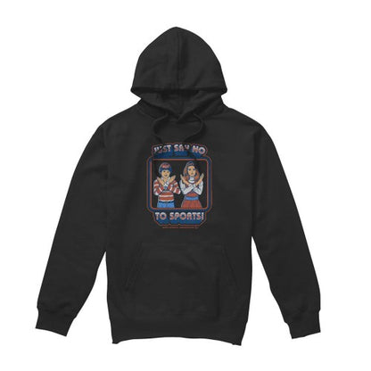 Front - Steven Rhodes Unisex Adult Say No To Sports Hoodie