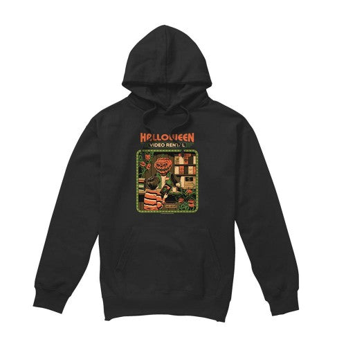 Front - Steven Rhodes Unisex Adult Video Rentals Hoodie