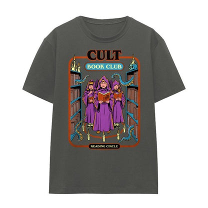 Front - Steven Rhodes Womens/Ladies Cult Book Club T-Shirt