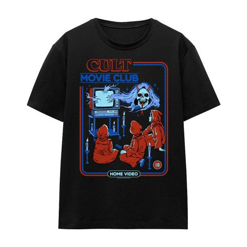 Front - Steven Rhodes Womens/Ladies Cult Movie Club T-Shirt