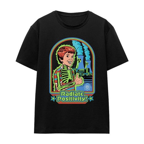 Front - Steven Rhodes Womens/Ladies Radiate Positivity T-Shirt